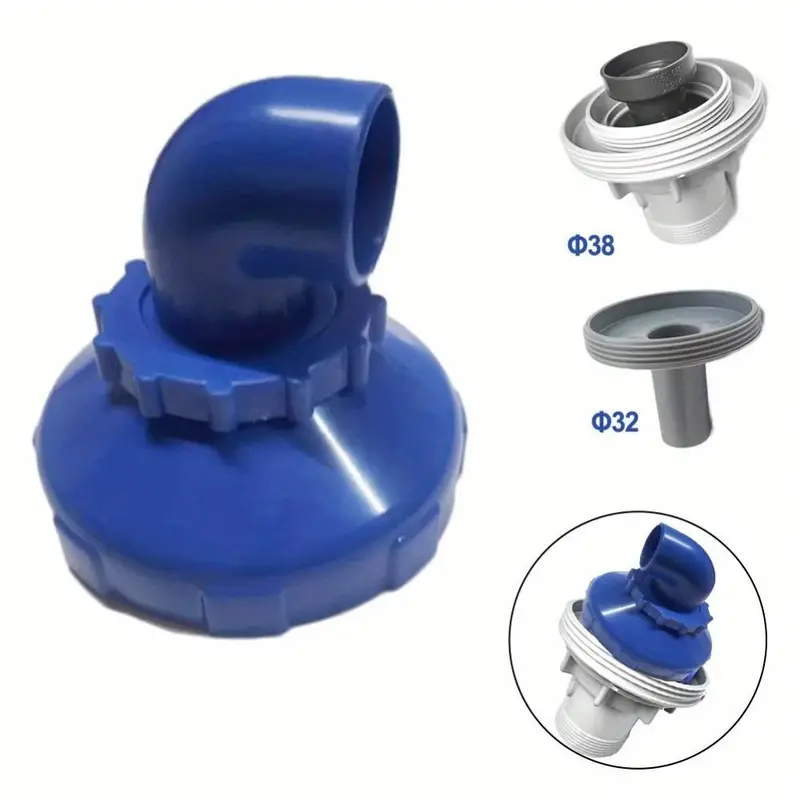 POOLTOOL 360° Drehbare Pool-Einlassdüse für INTEXPOOL s - Langlebig, Verstellbarer Wasserstrahl mit 32/38mm Größen