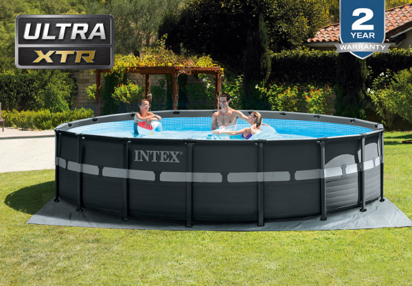INTEX 549x132cm XTR Solarheizpool mit Sndfilterpumpe