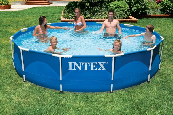 INTEX Swimming Pool Metal Frame 305x76cm ohne Pumpe