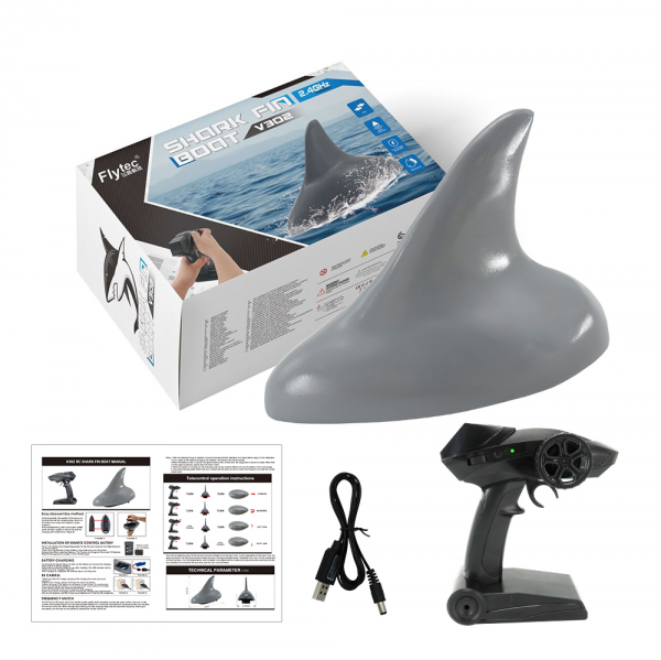 RC Boot Haifisch Gadget für alle Arten von Wasserspeicher – Bild 2