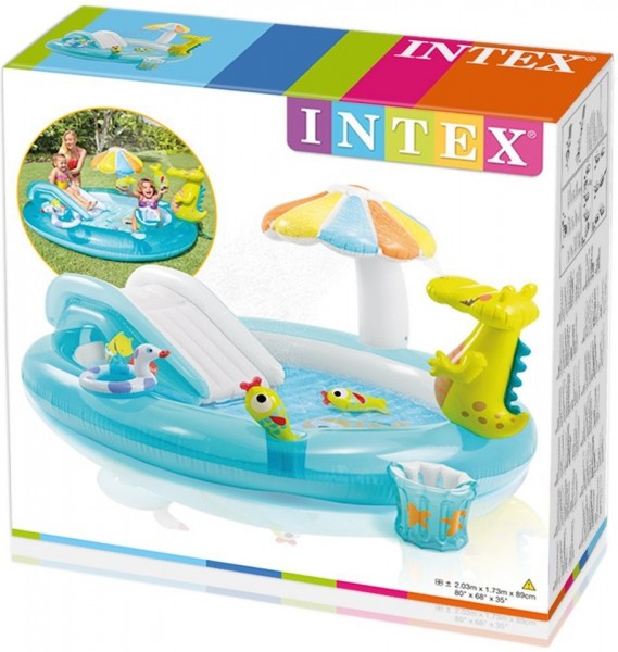 INTEX Gatorplaycenter mit Aufblastieren – Bild 2