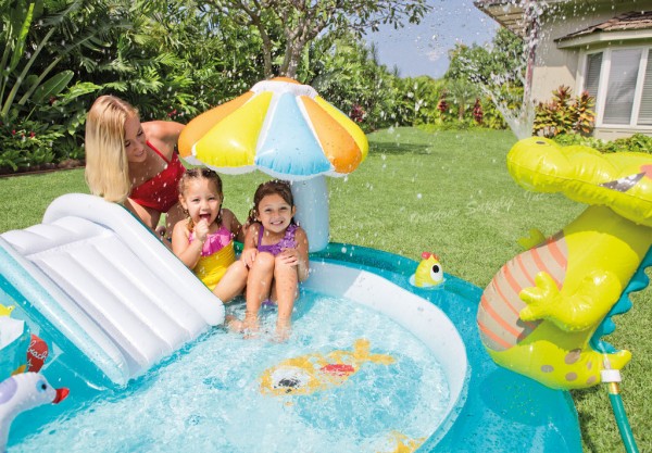 INTEX Gatorplaycenter mit Aufblastieren