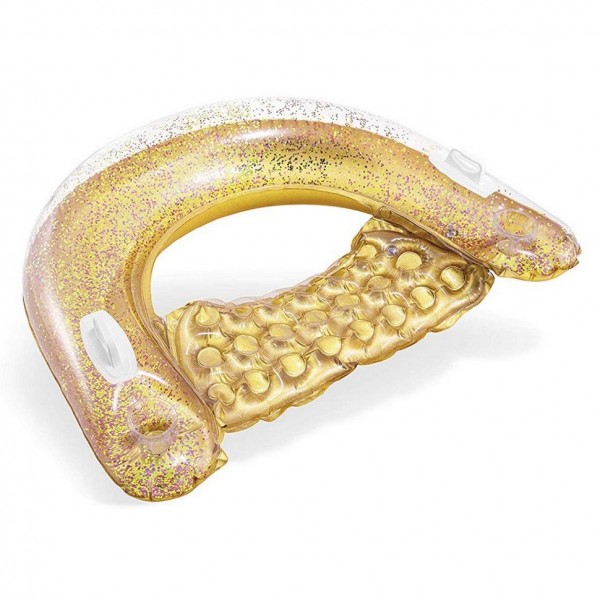 INTEX Glitter Sit and Float Sitz Gold – Bild 2