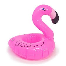 Flamingo Getränkehalter 2 Stück. – Bild 2