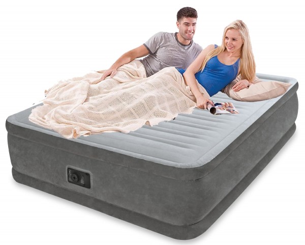 Intex Luftbett Comfort Plush Elevated Airbed 152 x 203 x 46 cm – Bild 2