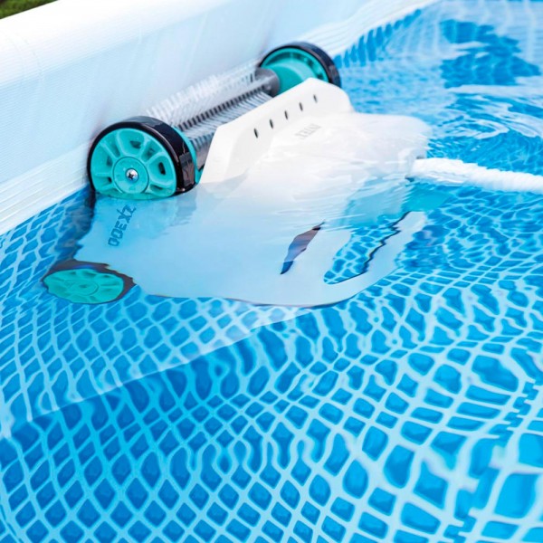 INTEX ZX300 Automatischer Poolreiniger. Der Fährt sogar die Wände hoch!