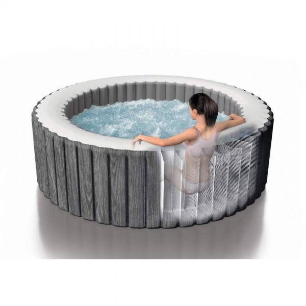 Greywood Deluxe Ap Bubble Spa für 6 Personen mit 2 Kopfstützen und Led Beleuchtung – Bild 8