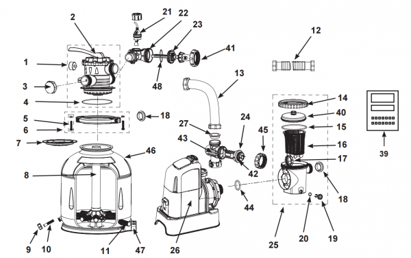INTEX Sandfilterdichtung klein – Bild 3