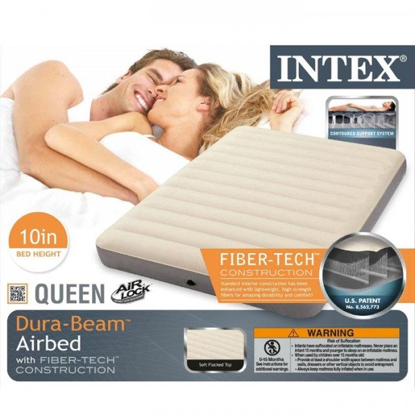 INTEX Delüxe Queen Bett 1.52m x 2.03m x 25cm