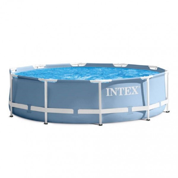 INTEX Prismframepool 366x76cm inklusive Pumpe
